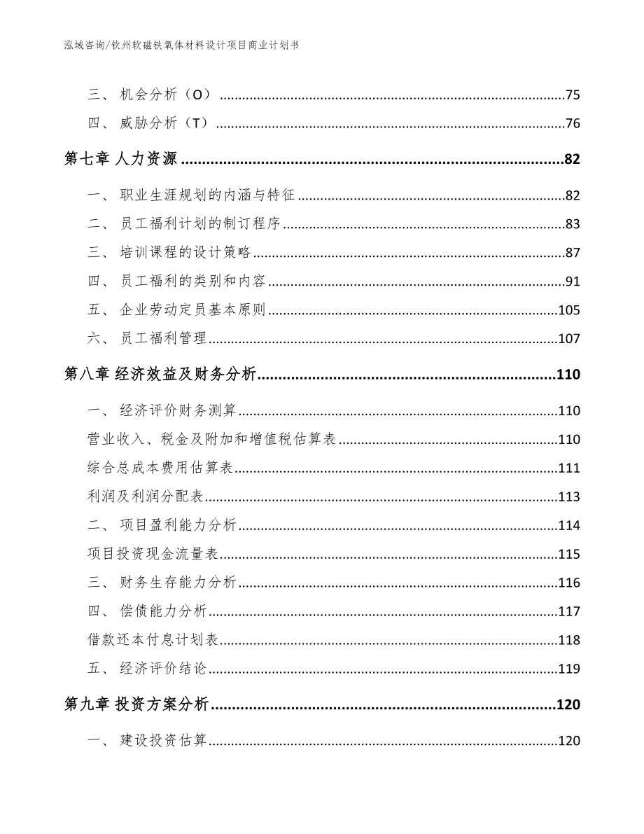 钦州软磁铁氧体材料设计项目商业计划书【模板范本】_第3页