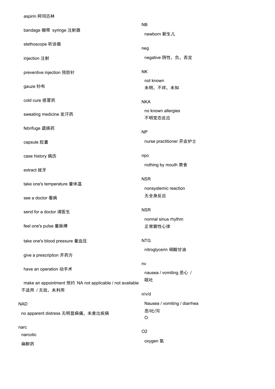 医学名词英文缩写简写汇总_第2页