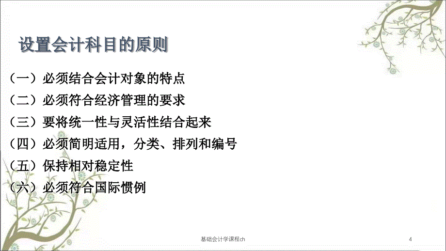 基础会计学课程ch课件_第4页