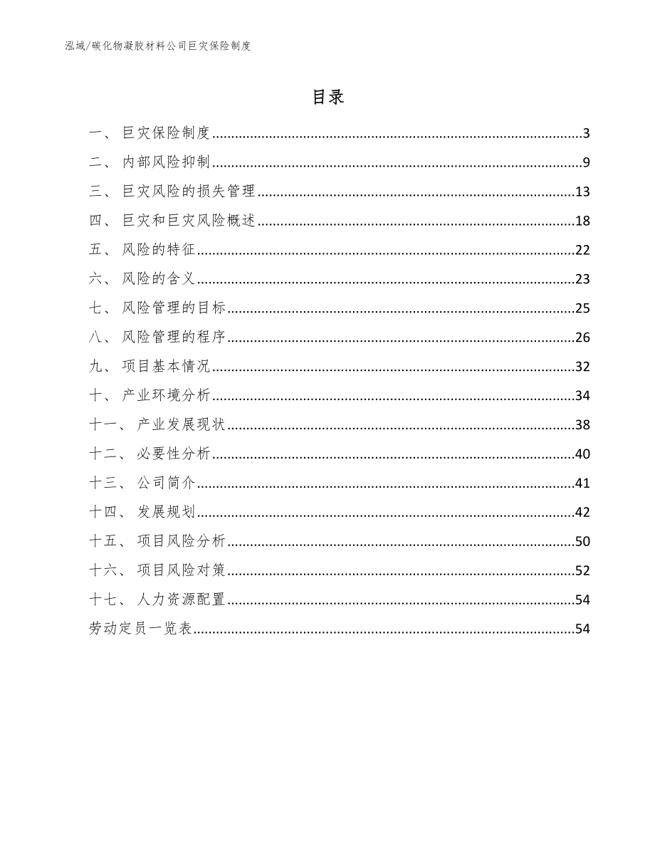 碳化物凝胶材料公司巨灾保险制度_第2页