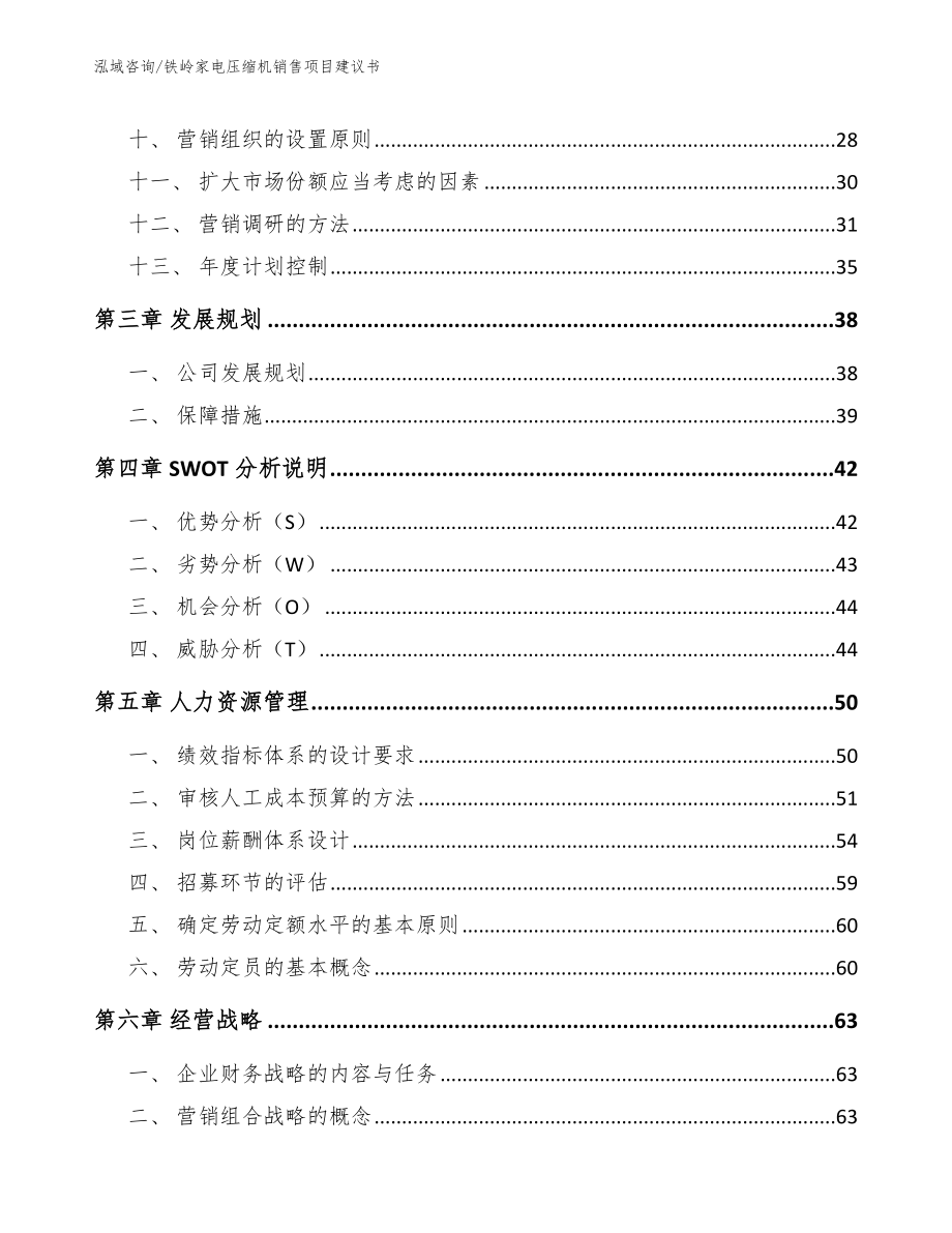 铁岭家电压缩机销售项目建议书【范文模板】_第2页