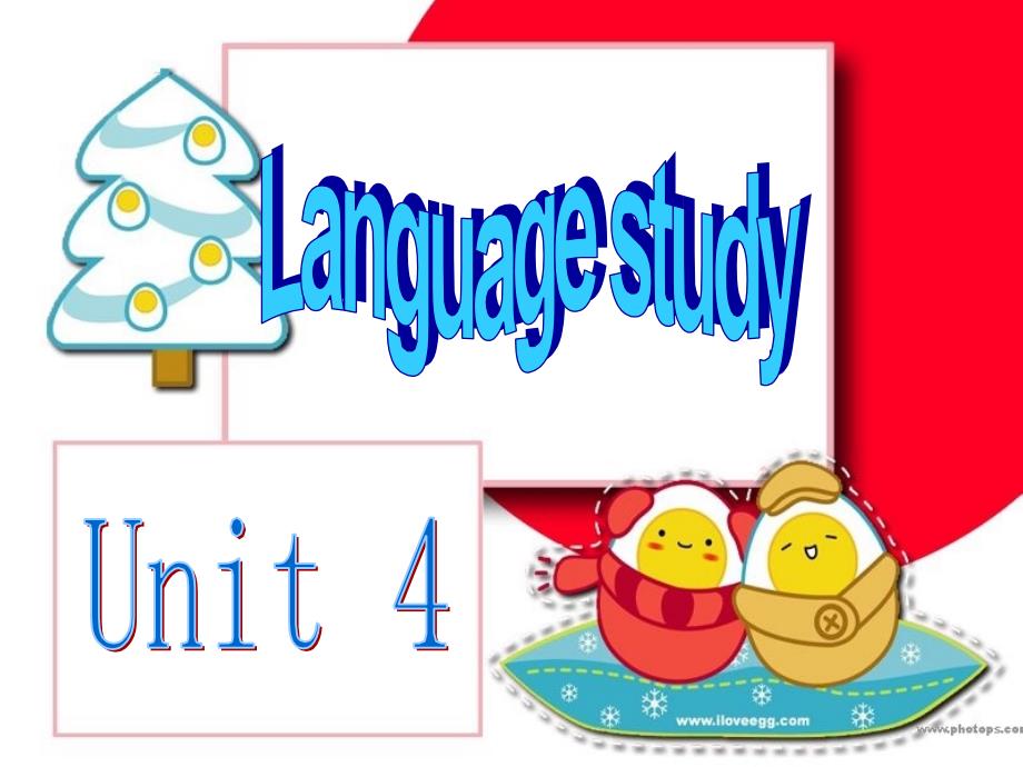 高中英语：Unit 4 language study_第1页