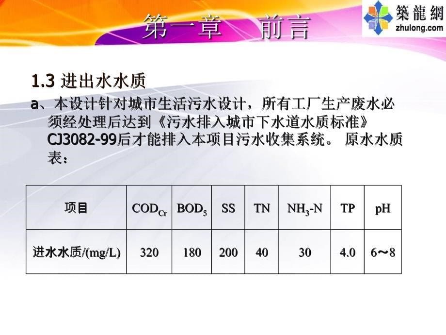 16000吨城市生活污水厂CASS工艺毕业设计答辩幻灯片_第5页