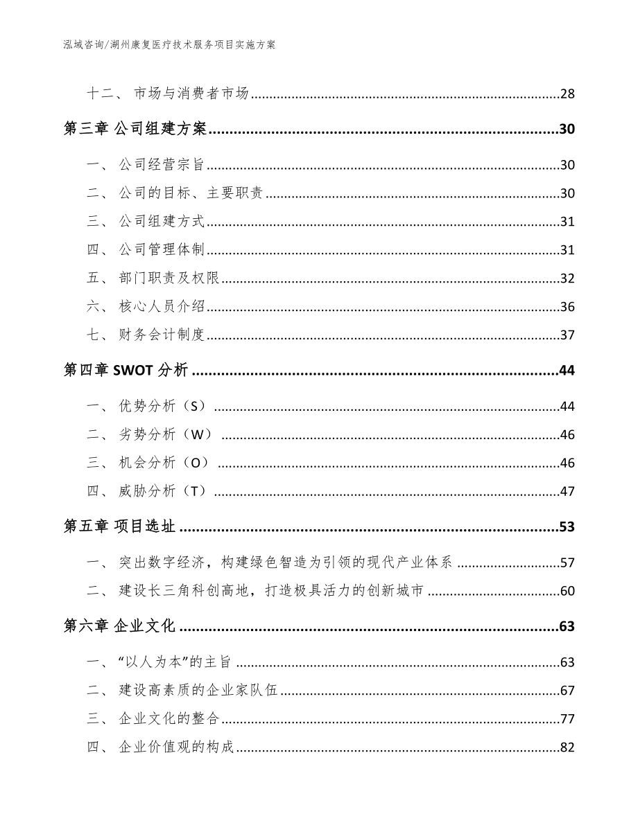 湖州康复医疗技术服务项目实施方案（范文）_第2页