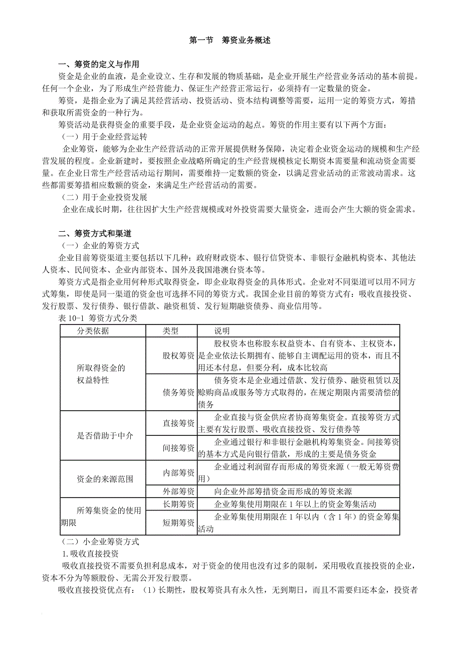 10.小企业筹资管理实务_第1页