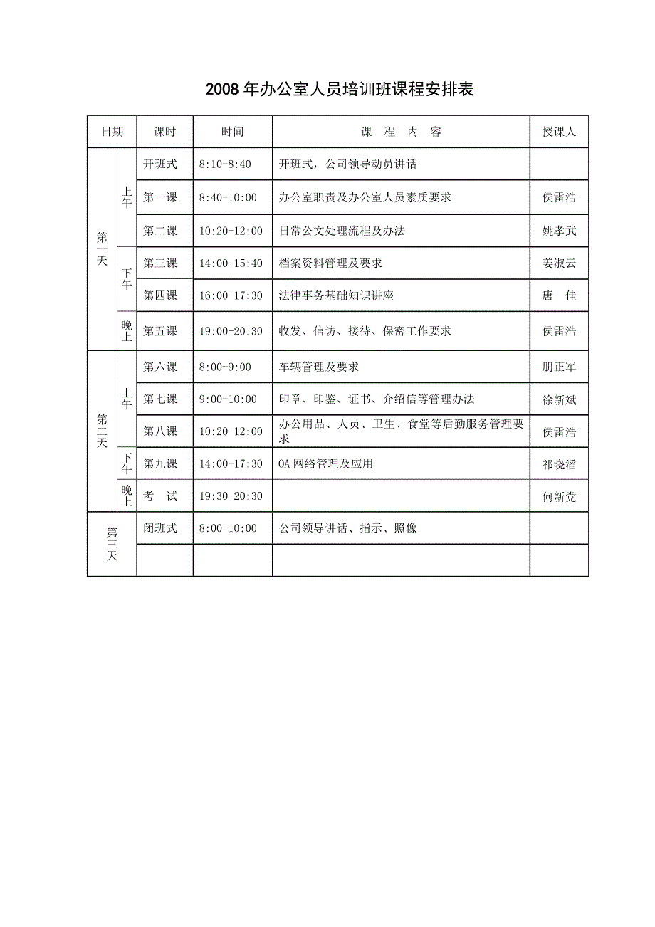 办公室人员培训手册_第4页