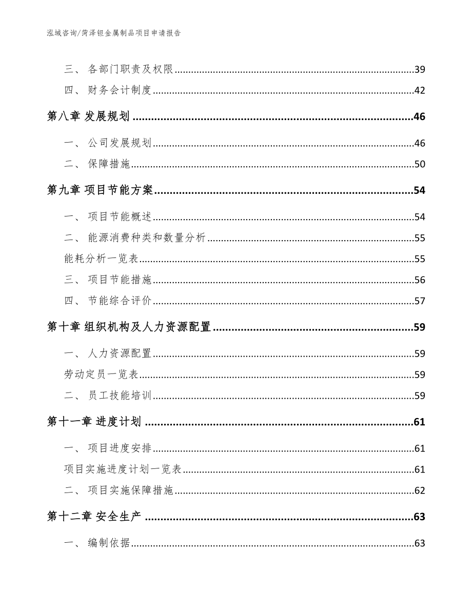菏泽钽金属制品项目申请报告_第3页