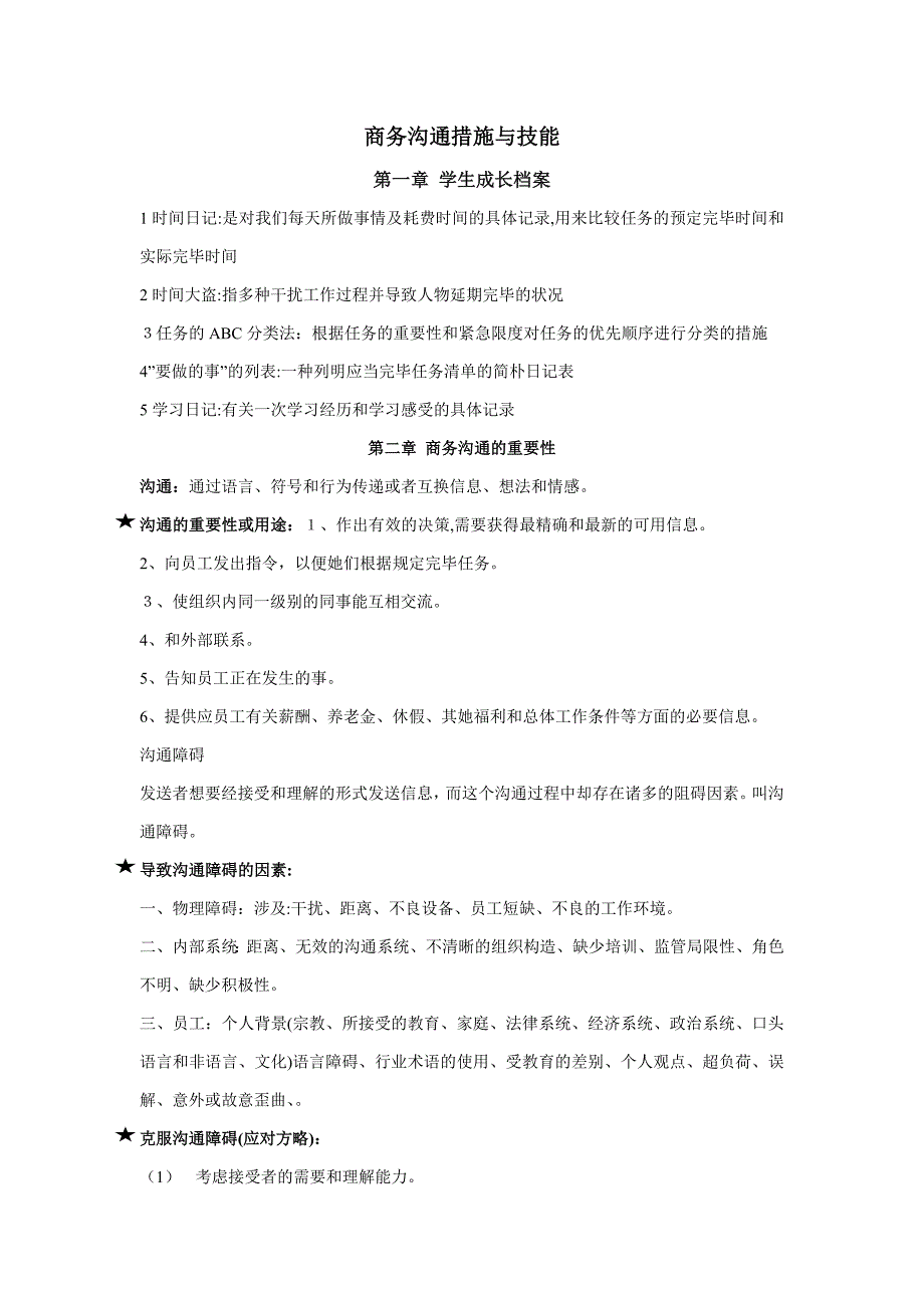 商务沟通方法与技能11742_第1页