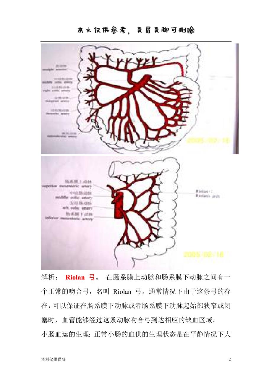 肠系膜血管病变引起的急腹症(上)（仅供参考）_第2页