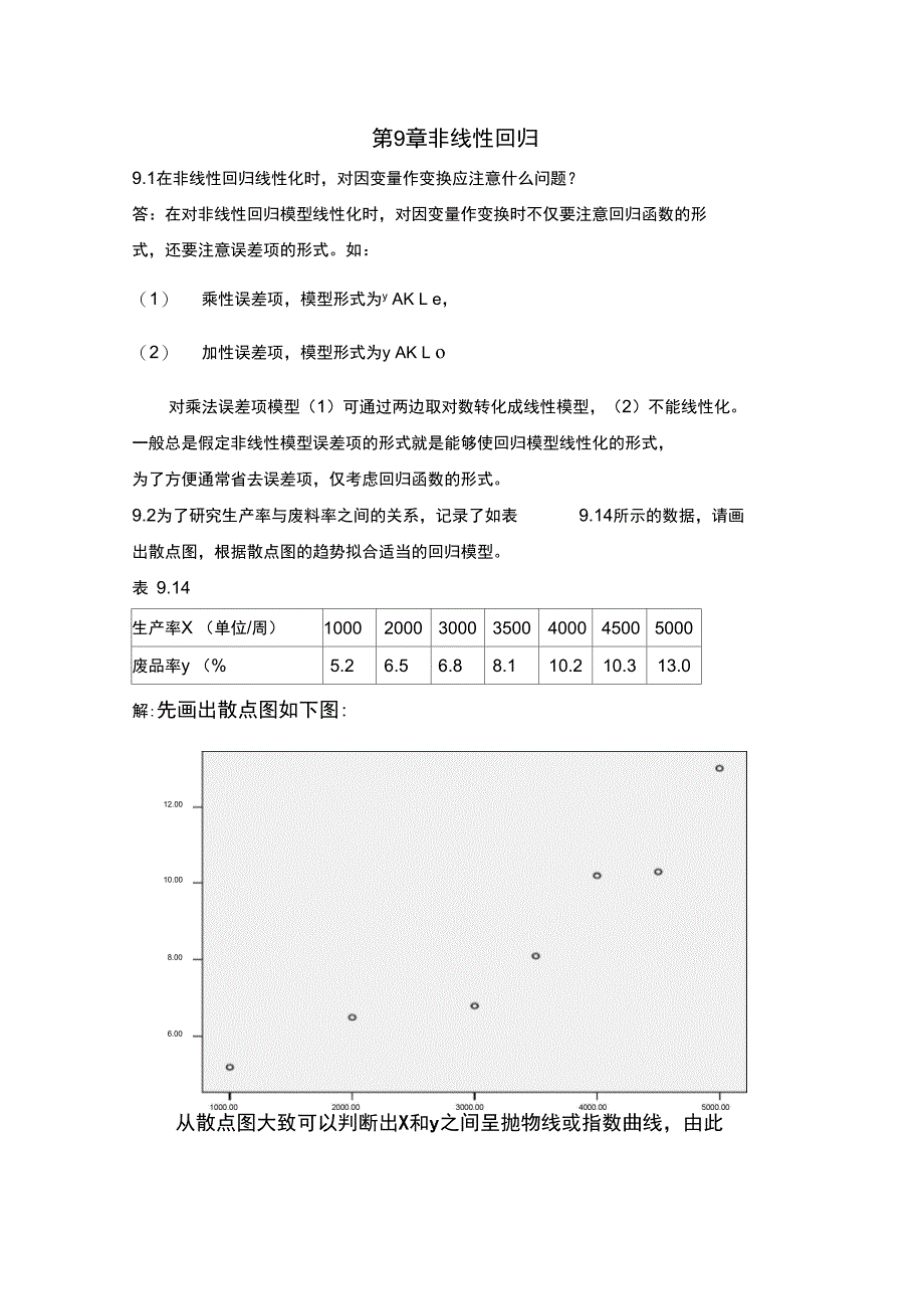 应用回归分析部分答案_第1页