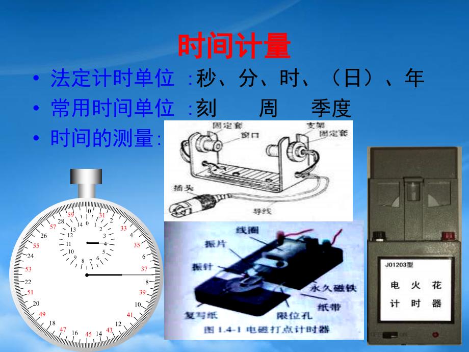 江西省新余九中高一物理1.2时间和位移课件_第4页