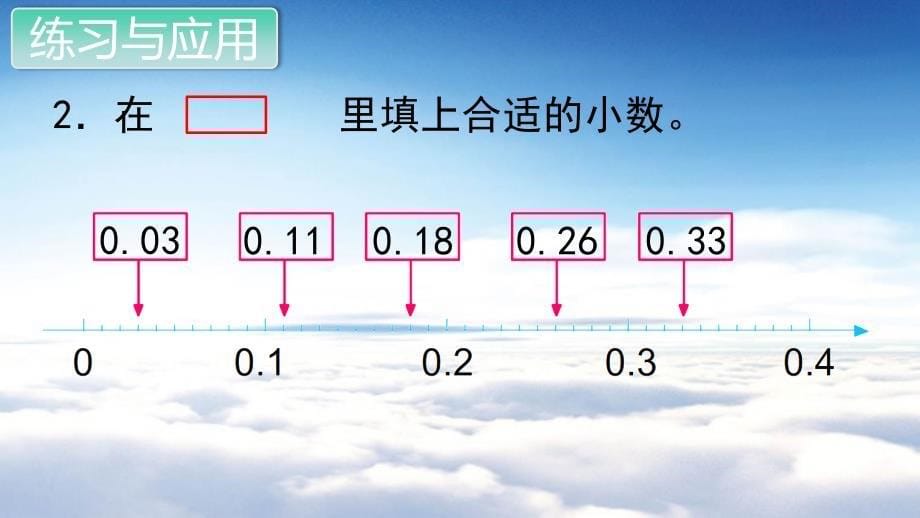 苏教版五年级数学上册教学课件第三单元 小数的意义和性质第9课时 整理与练习_第5页