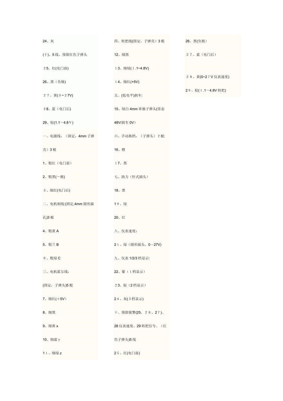 电动车控制器接线原理图_第5页