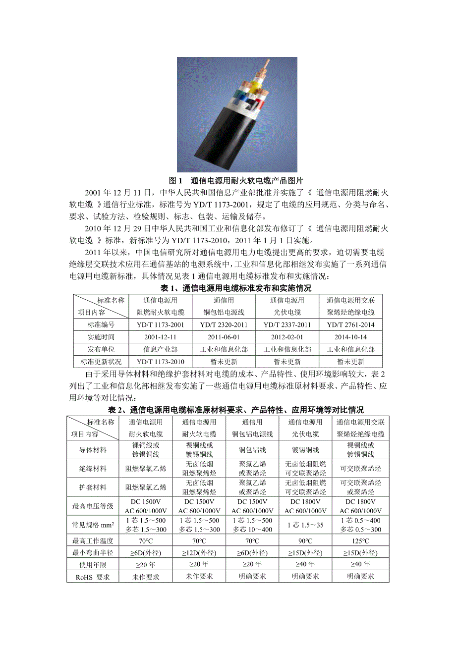 通信电源用软电缆交联无卤阻燃化趋势分析_第2页