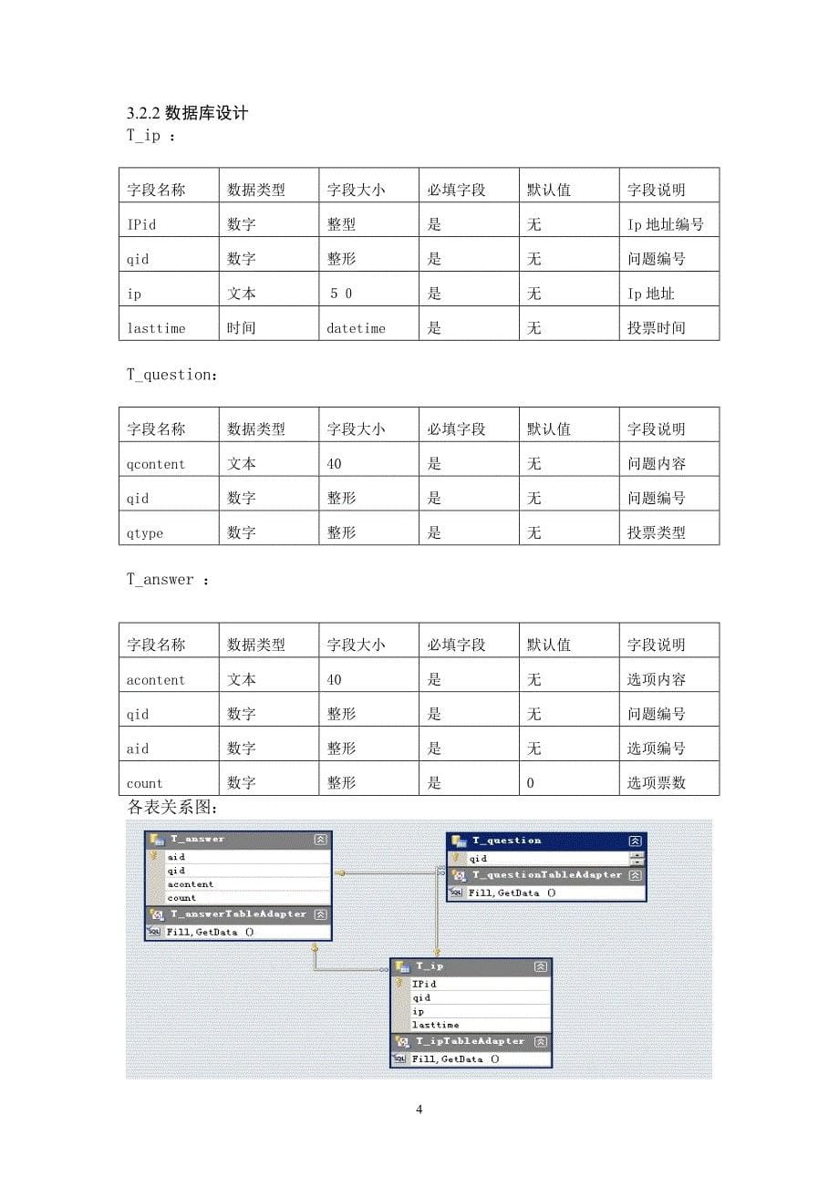 课程设计（论文)基于C#的新闻投票系统的实现_第5页