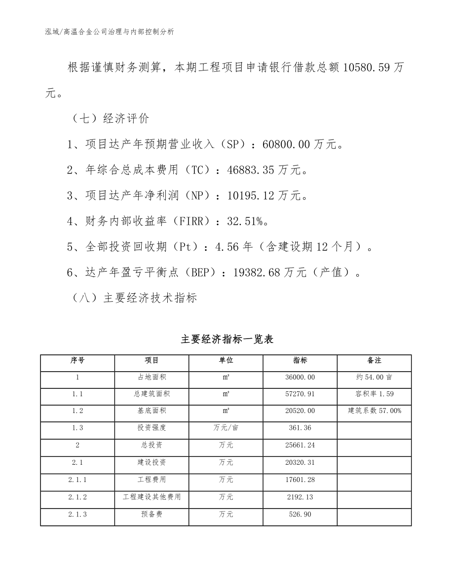 高温合金公司治理与内部控制分析_第4页