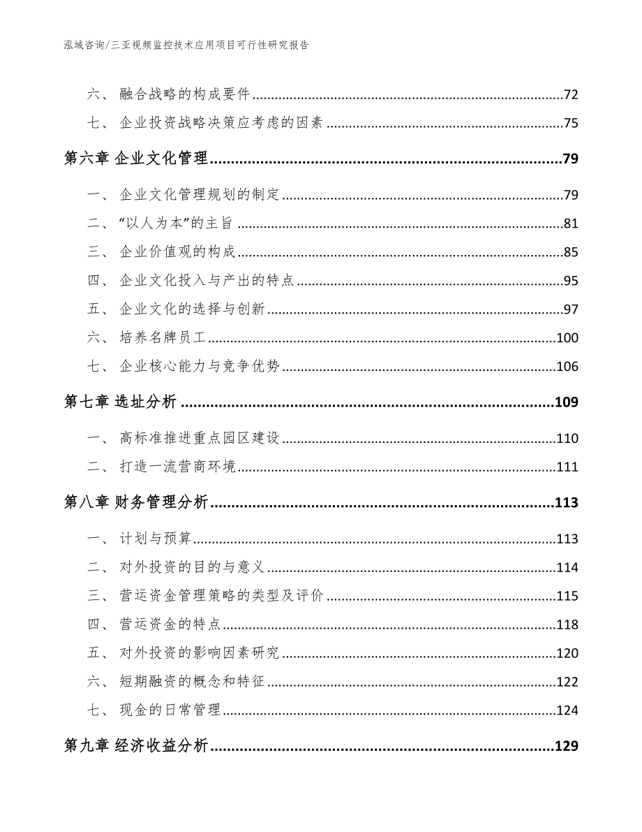 三亚视频监控技术应用项目可行性研究报告（模板参考）_第4页