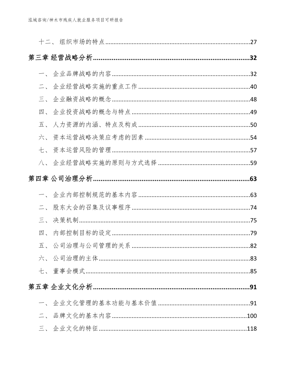 神木市残疾人就业服务项目可研报告（参考范文）_第3页