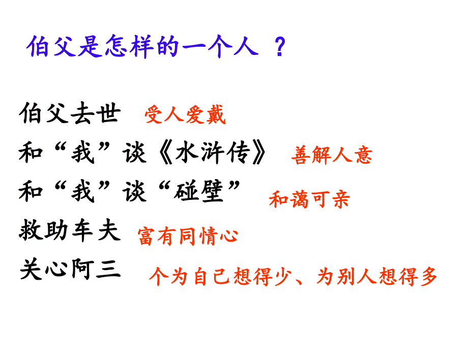 人教版语文六年级上册《18.我的伯父鲁迅先生》课件.ppt_第4页