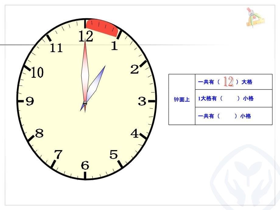 新人教版二年级数学上册《认识时间1》_第5页