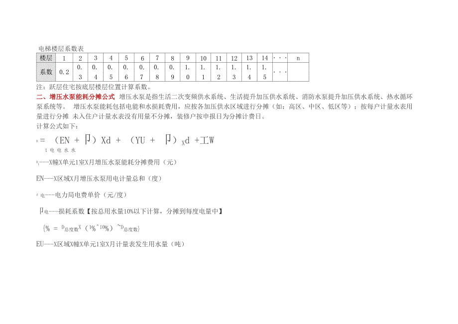 公共能耗分摊计算公式汇总_第2页