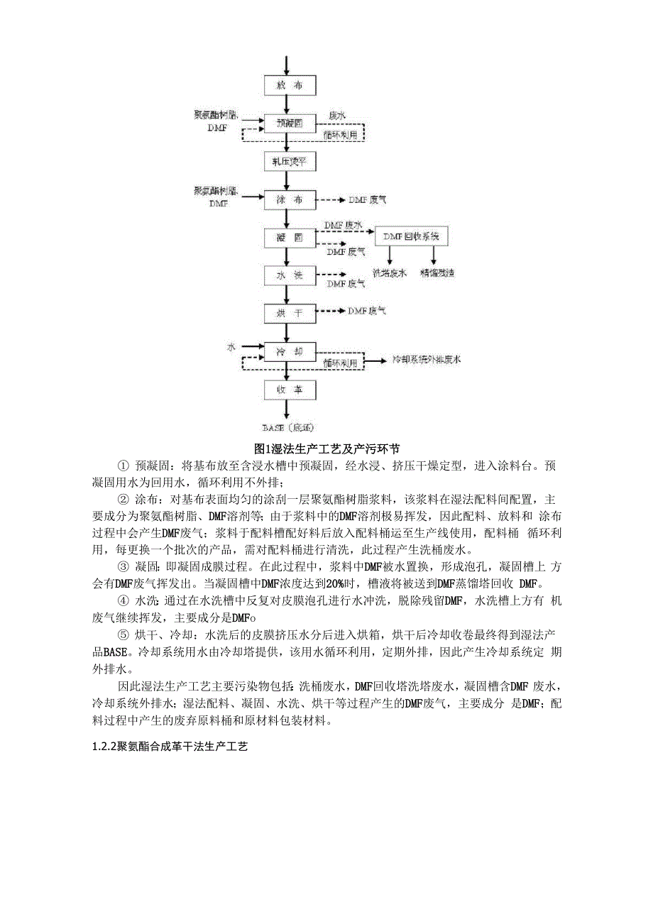 聚氨酯合成革工艺过程及环境影响分析_第3页