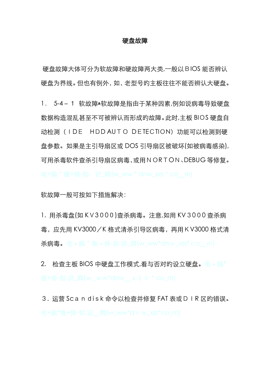 硬盘故障_第1页