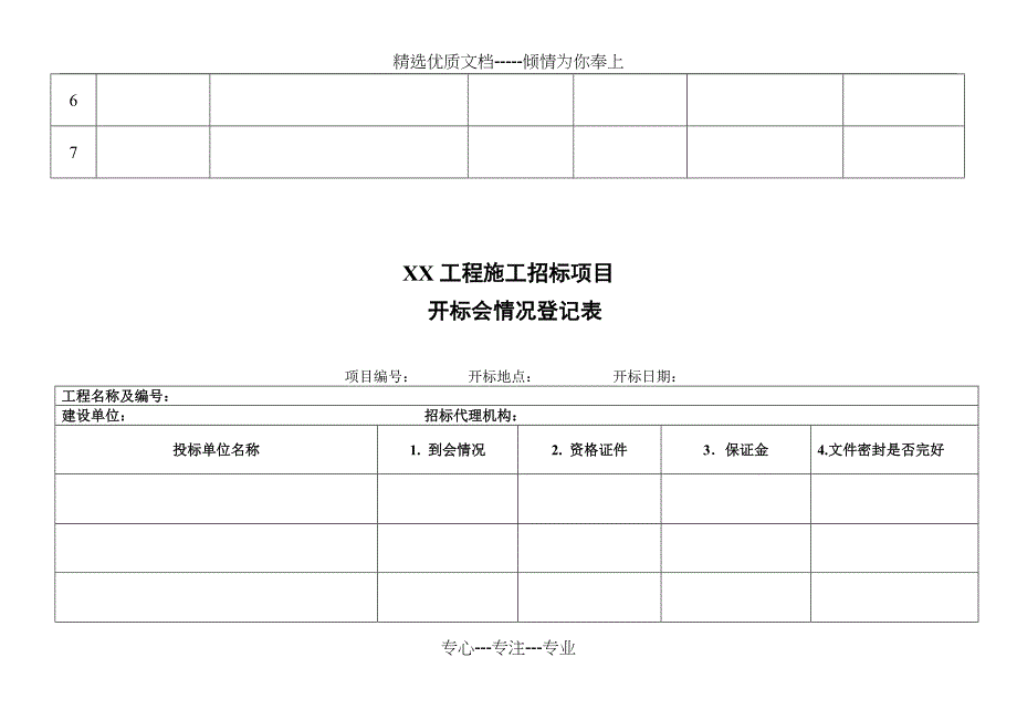 全套开标评标表格共11页_第5页