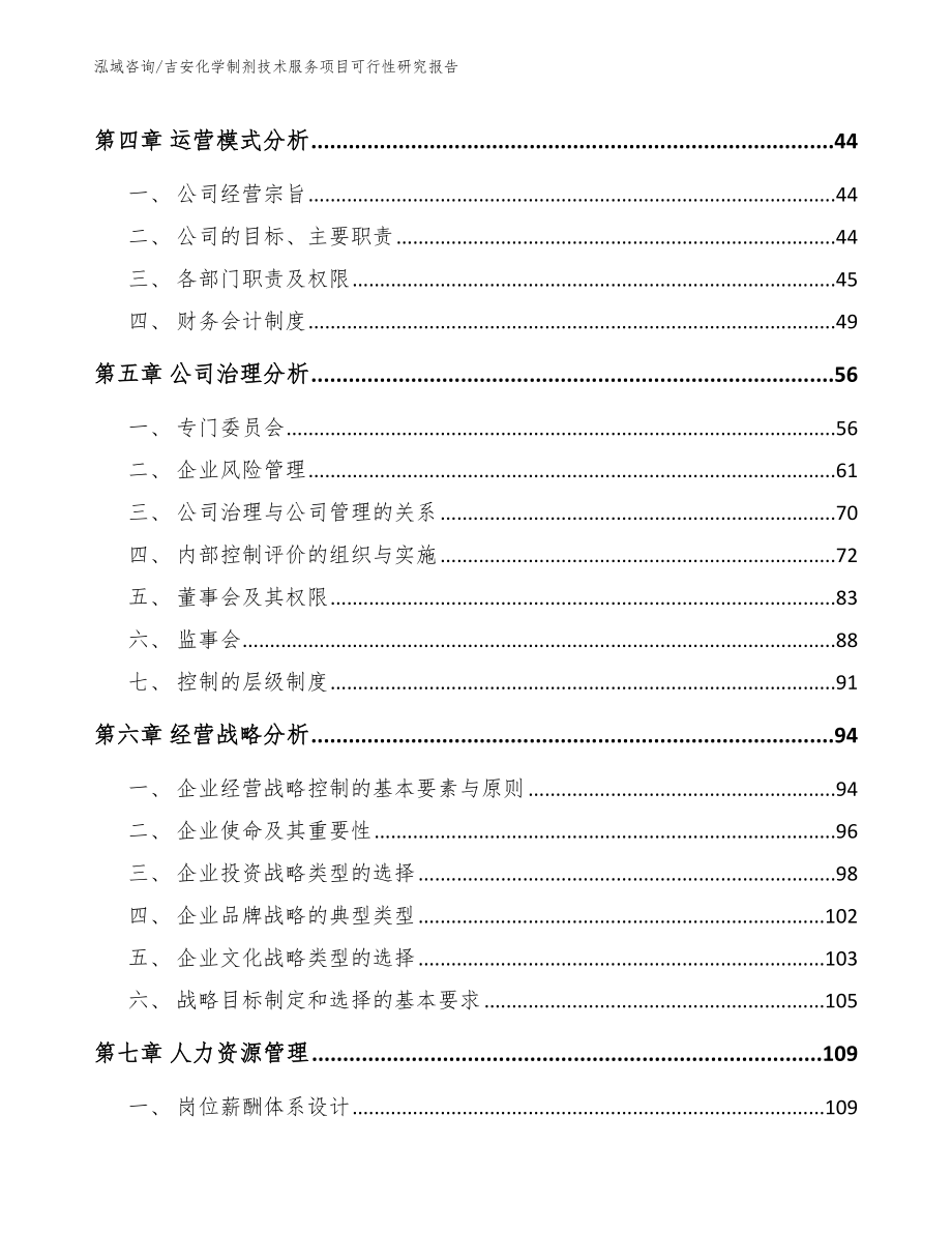 吉安化学制剂技术服务项目可行性研究报告_第2页