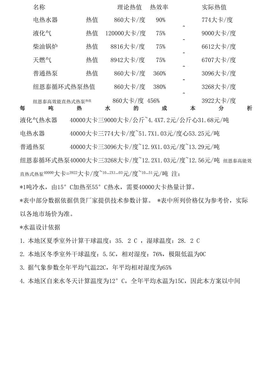 太阳能加空气能热水工程(太阳能加空气能热水系统工程设计方案)_第5页