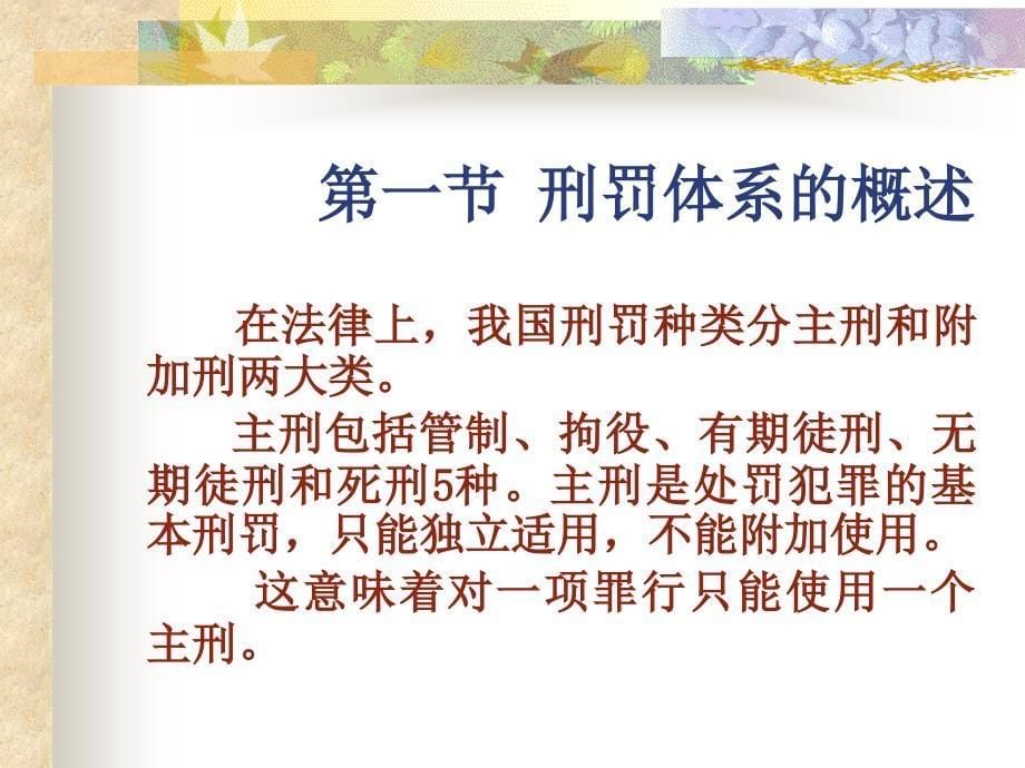 刑罚的体系和种类_第5页