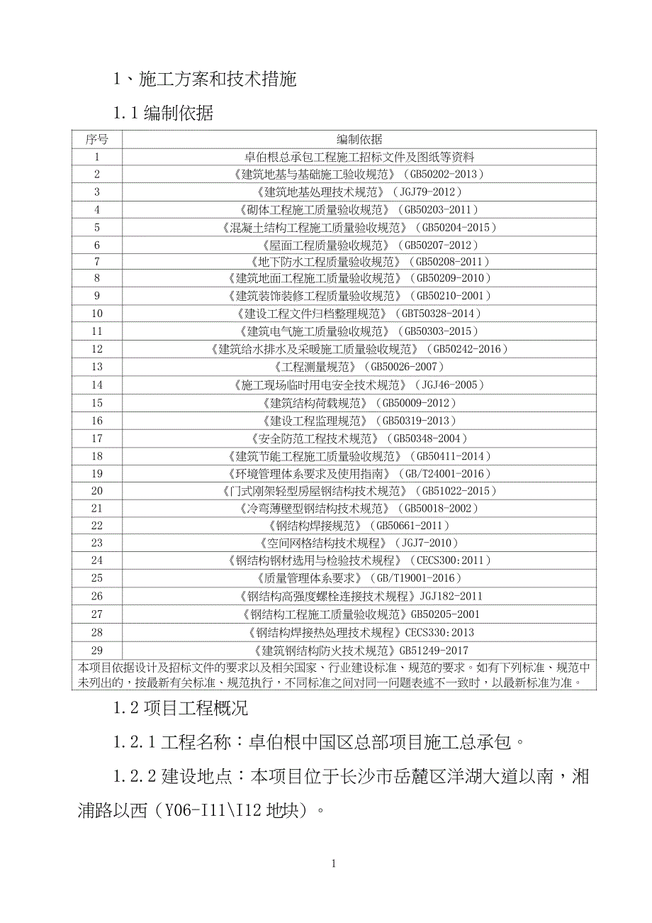 工地总承包工程技术标_第1页