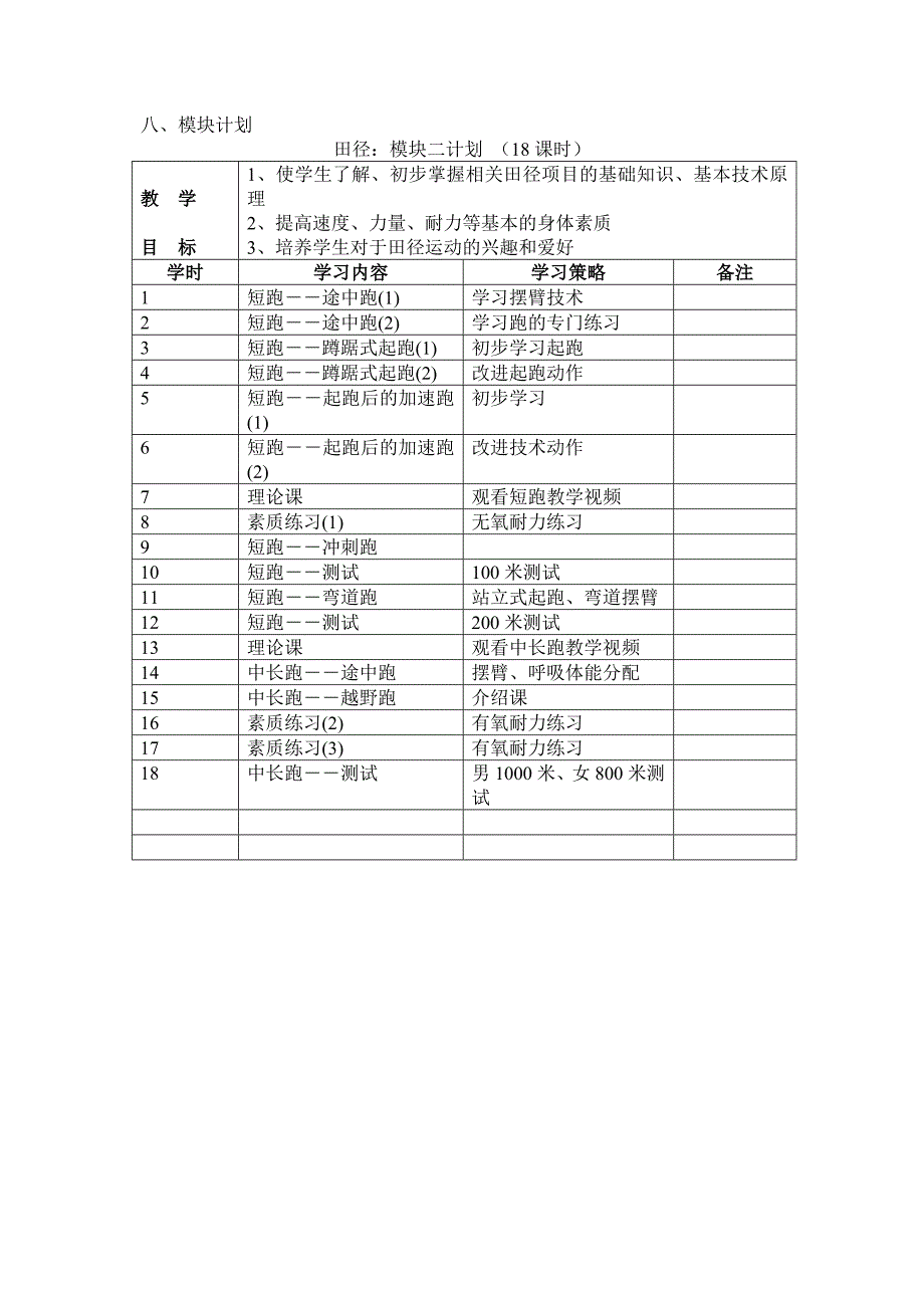 教育专题：蹲踞式起跑教学设计及教案高一年级(1)_第2页