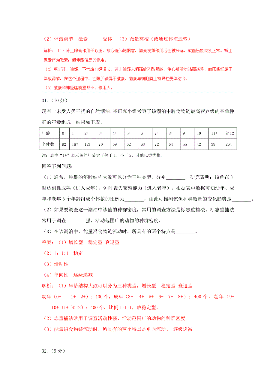 2015年高考真题-理综生物(新课标Ⅰ卷)Word版含解析_第4页