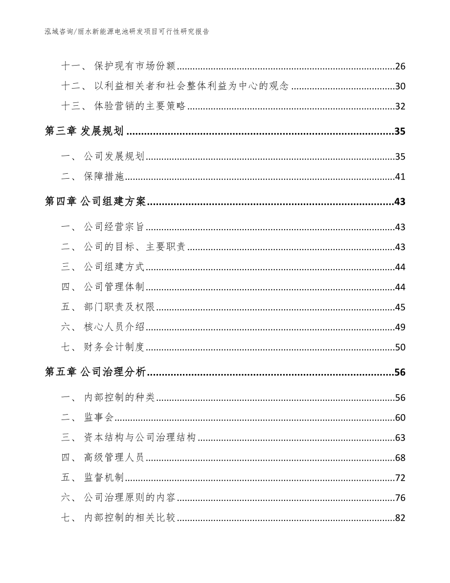 丽水新能源电池研发项目可行性研究报告_模板范本_第2页