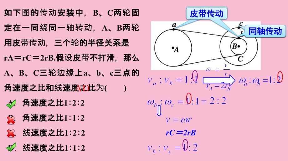 好题精析传动问题ppt课件_第2页