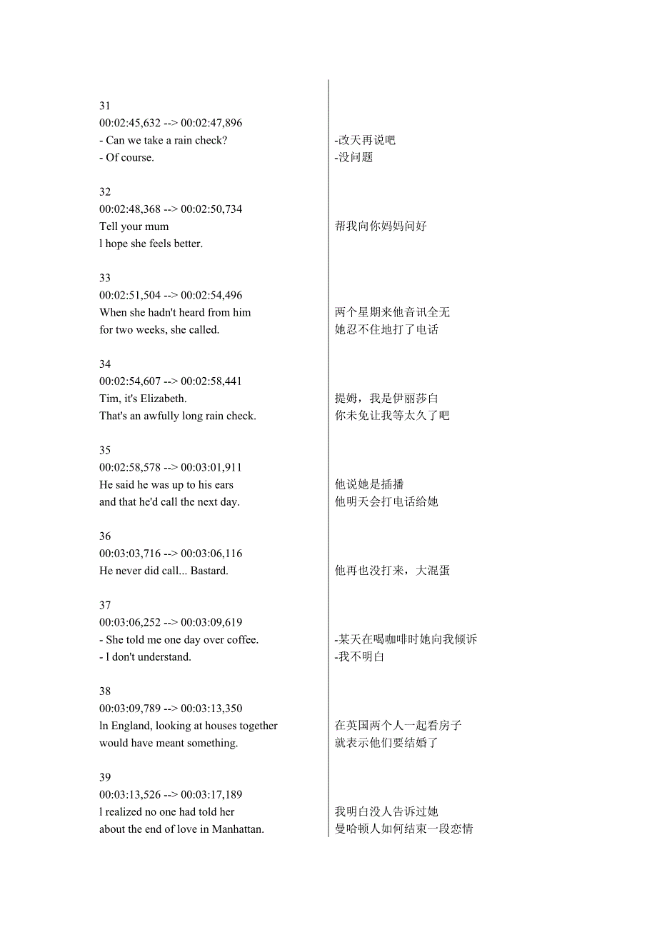 欲望都市第一季第一集中英文对白_第4页