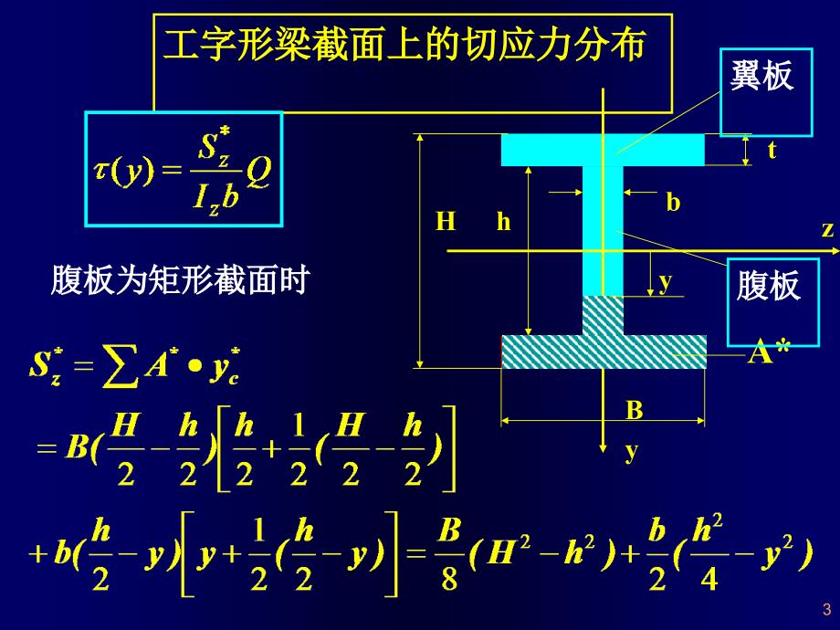 矩形梁截面上的切应力分布_第3页