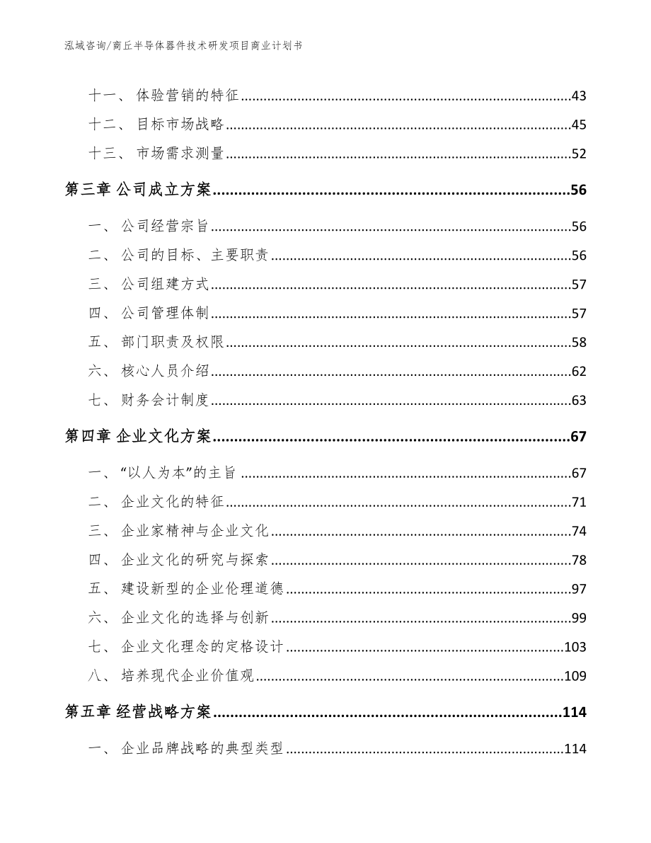 商丘半导体器件技术研发项目商业计划书_范文模板_第2页