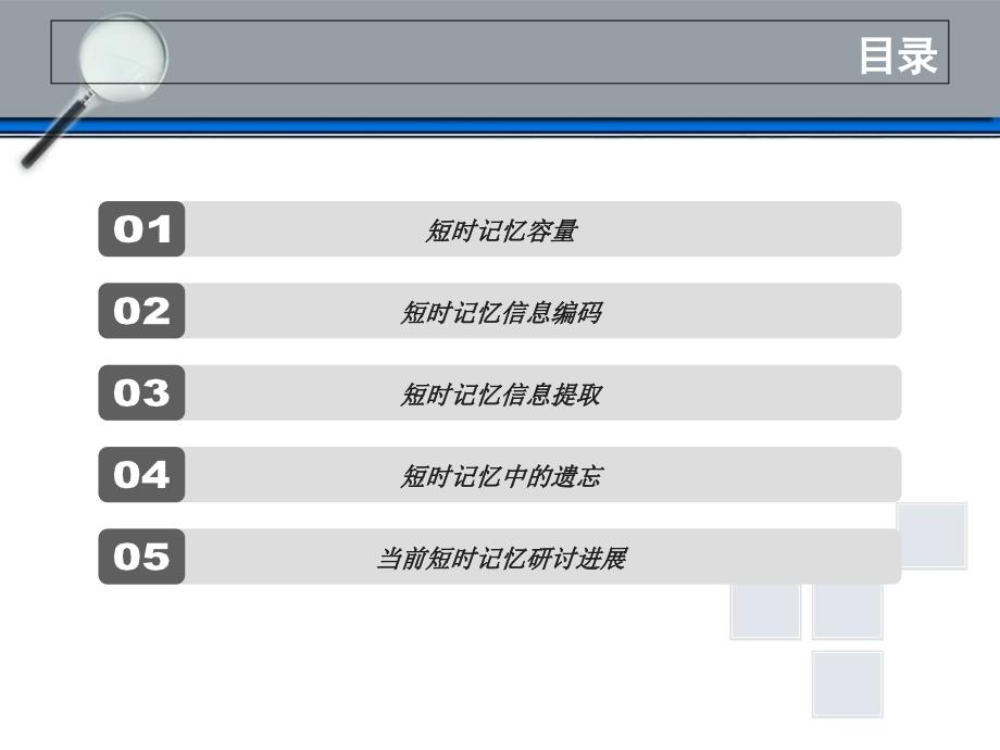 认知心理学五章短时记忆ppt课件_第2页