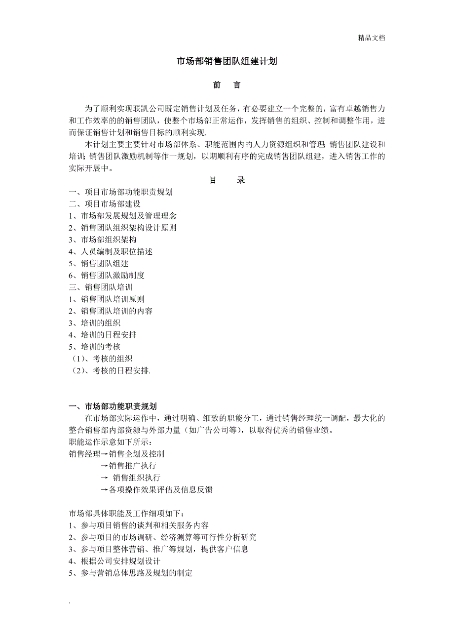 销售团队的组建计划_第1页