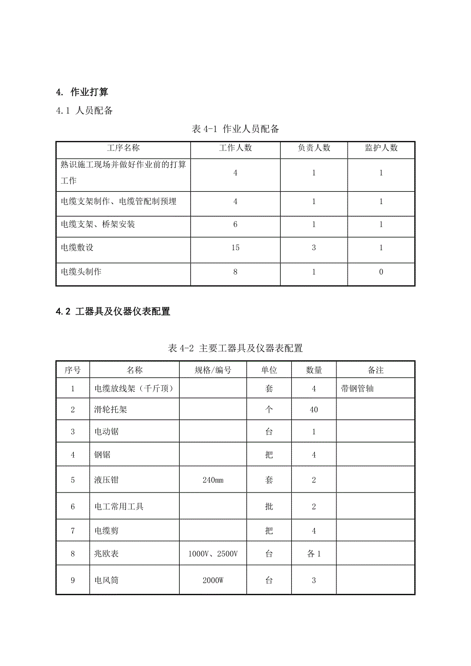 003电缆敷设施工方案(已改)_第4页