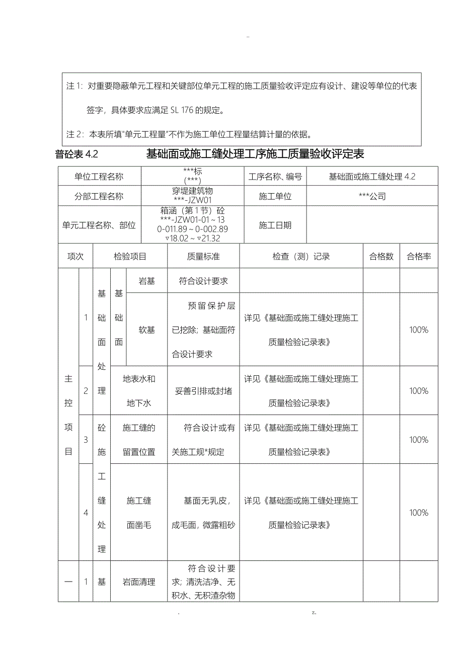 水利混凝土评定表_第2页