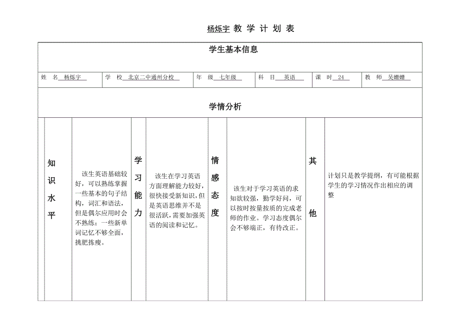 新概念2教学计划表_第1页