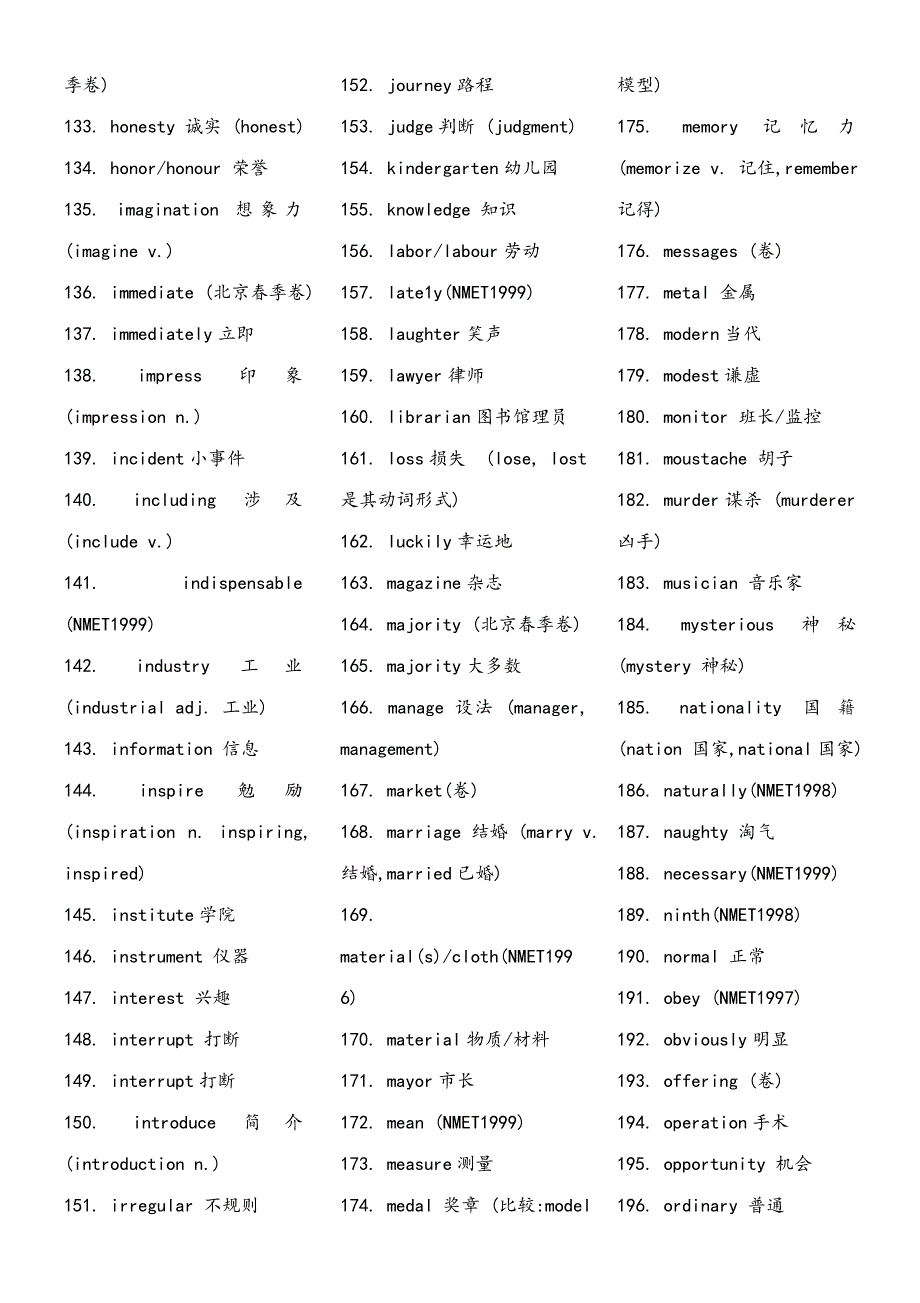 2022年高考英语必背单词分类汇总.doc_第5页