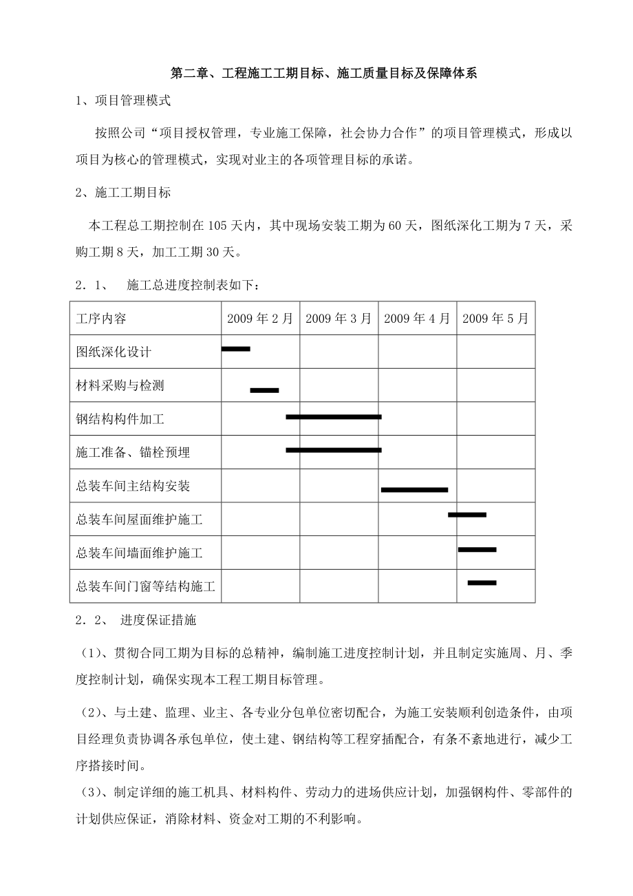 吉利汽车钢结构厂房投标方案_第4页