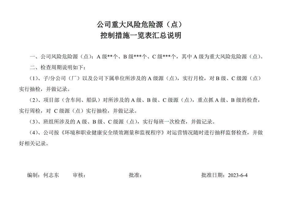 重大风险危险源控制措施一览表.doc_第2页