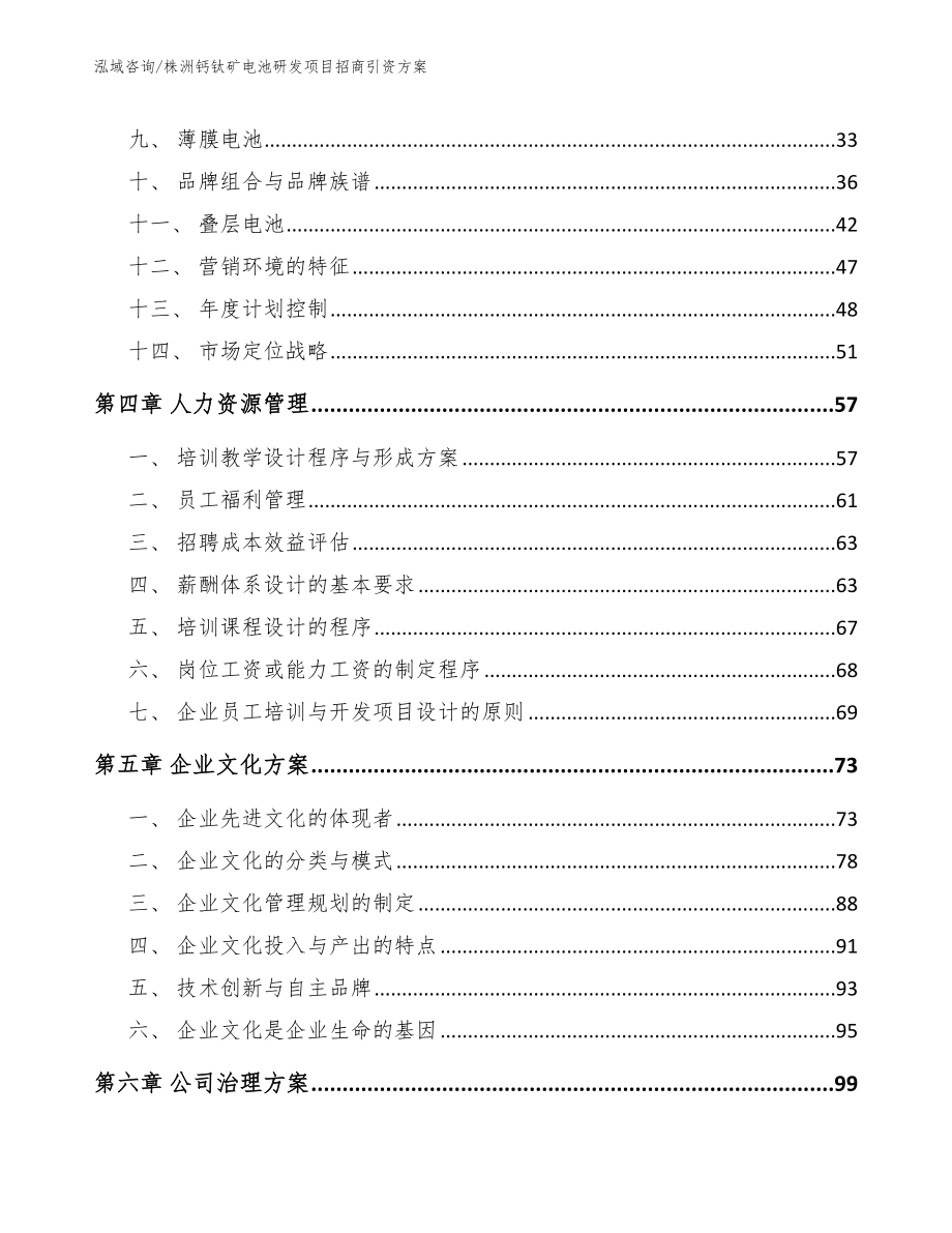 株洲钙钛矿电池研发项目招商引资方案_参考模板_第2页