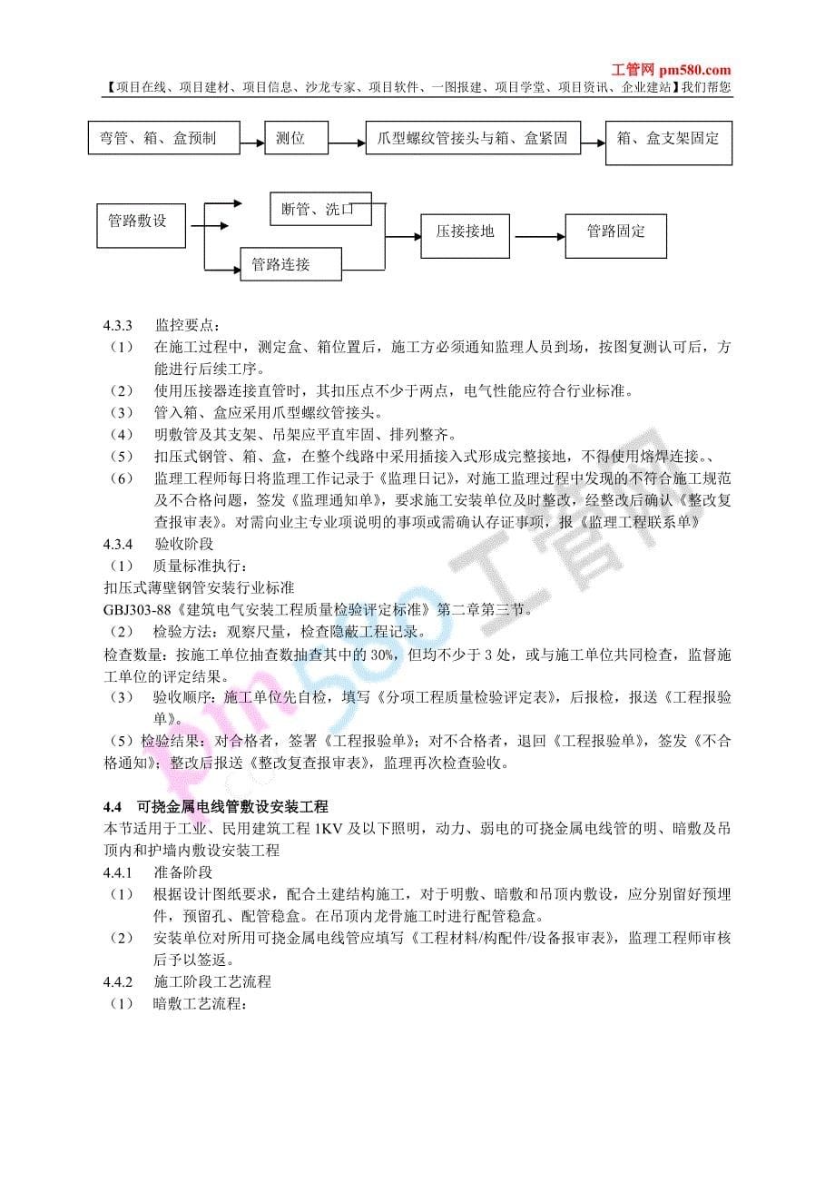 建筑电气照明安装工程监理细则.doc_第5页