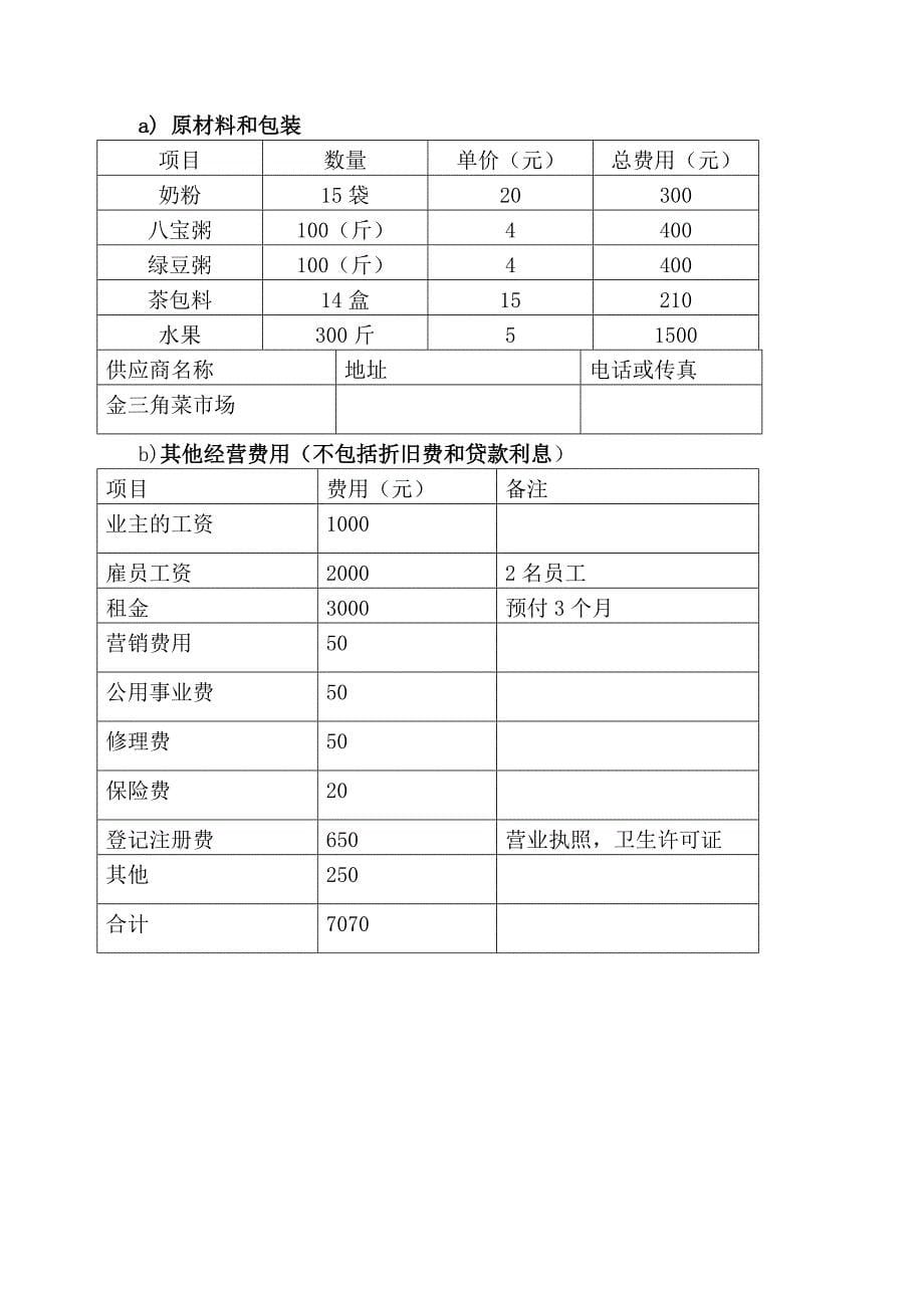 水果捞创业计划书(共7页)_第5页